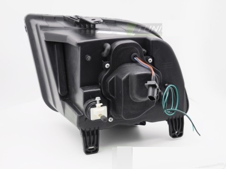 Koplampen Ford Mustang Tube Zwart 2004-2009