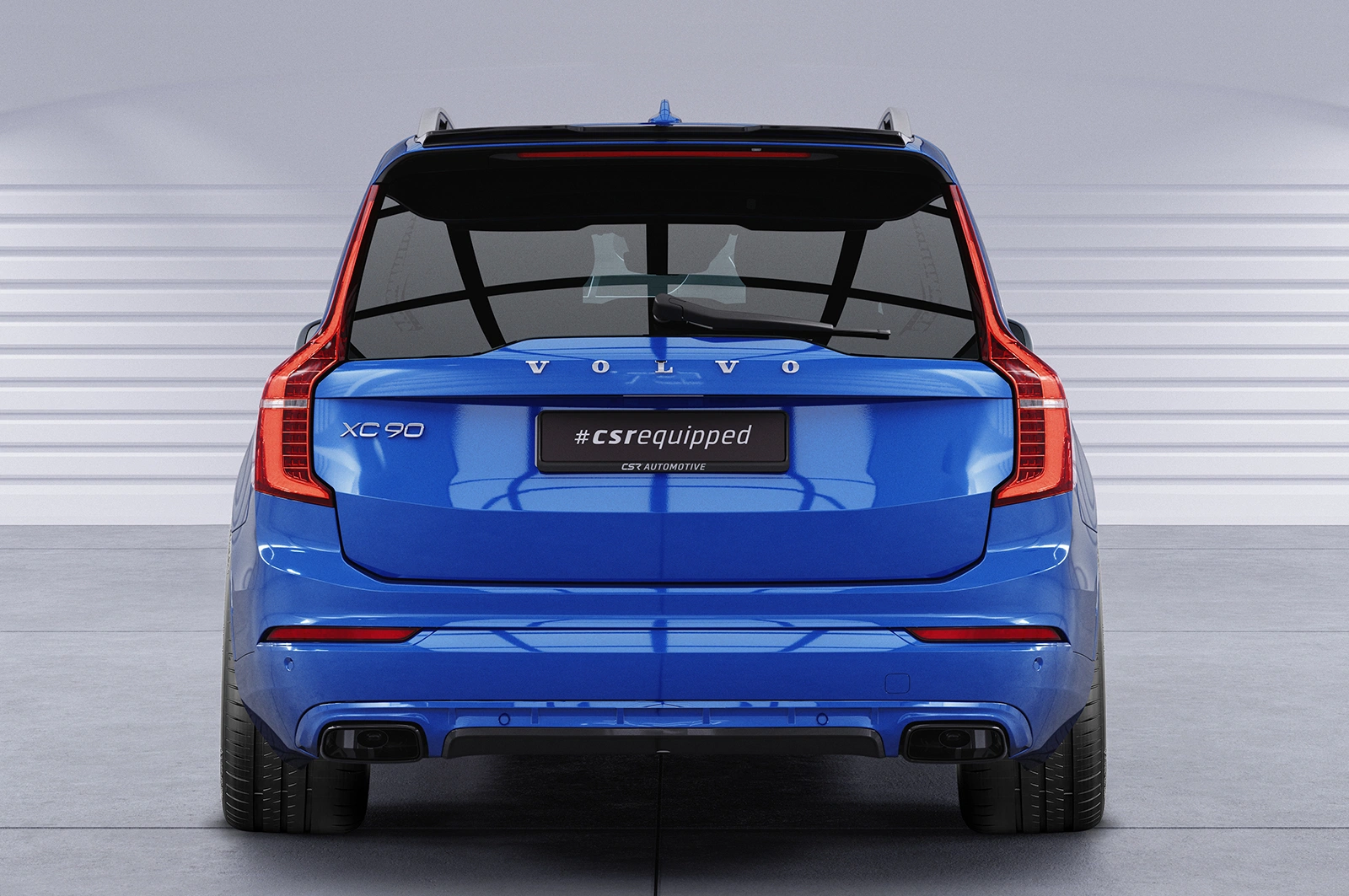 Achterspoiler Volvo XC90 (2. Gen) glans zwart 2015–