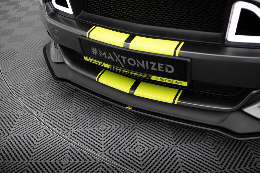 Voorspoiler Ford Mustang GT MK6 Zwart Street Pro