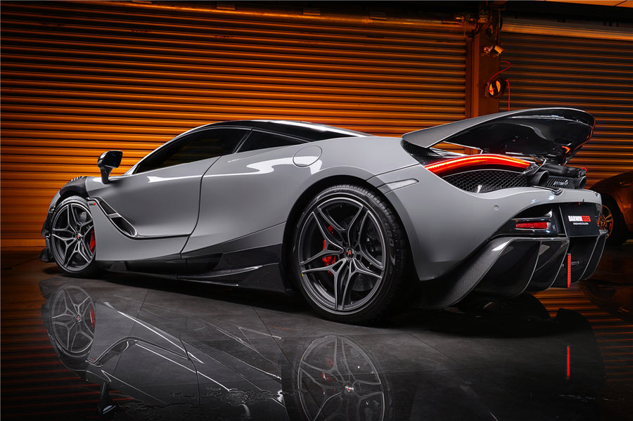 McLaren 720s Se²NWBII Style Carbon Fiber Diffuser 2017-2021