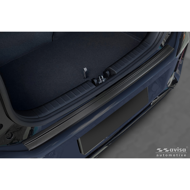 Avisa RVS Achterbumperprotector  Kia Picanto III Facelift 2024- - Matzwart