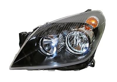 koplamp, Hella, H1+H7, rechts,-02/2007 Opel Astra H, 2004-2010