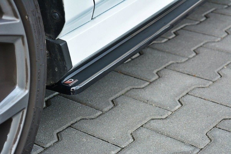 Zijskirts Diffusers Ford Fiesta Mk8 ST / ST-Line V.1 Glanzend Zwart