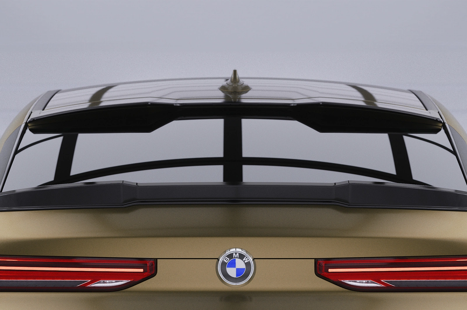 Achterspoiler BMW X6 (G06) Glans Zwart van CSR Automotive (2019-)
