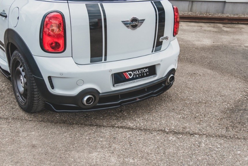 Achterskirt Mini Countryman R60 Maxton Design glans zwart