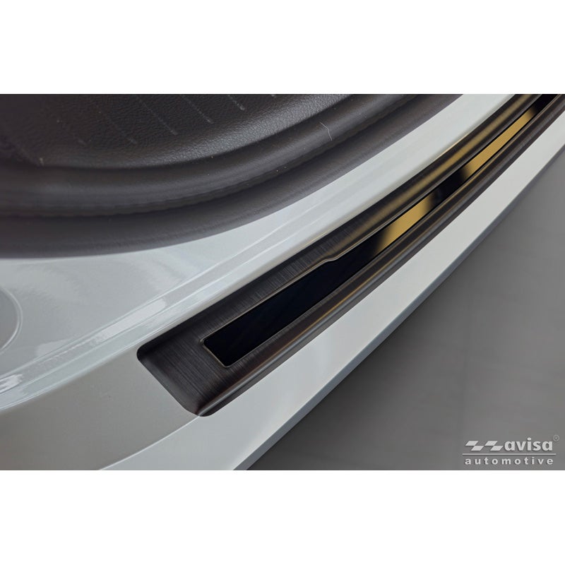 Avisa RVS Achterbumperprotector Shadow Premium  Nissan Qashqai III (J12) 2021-2024 & Facelift 2024- - Zwart / Glanzend Zwart