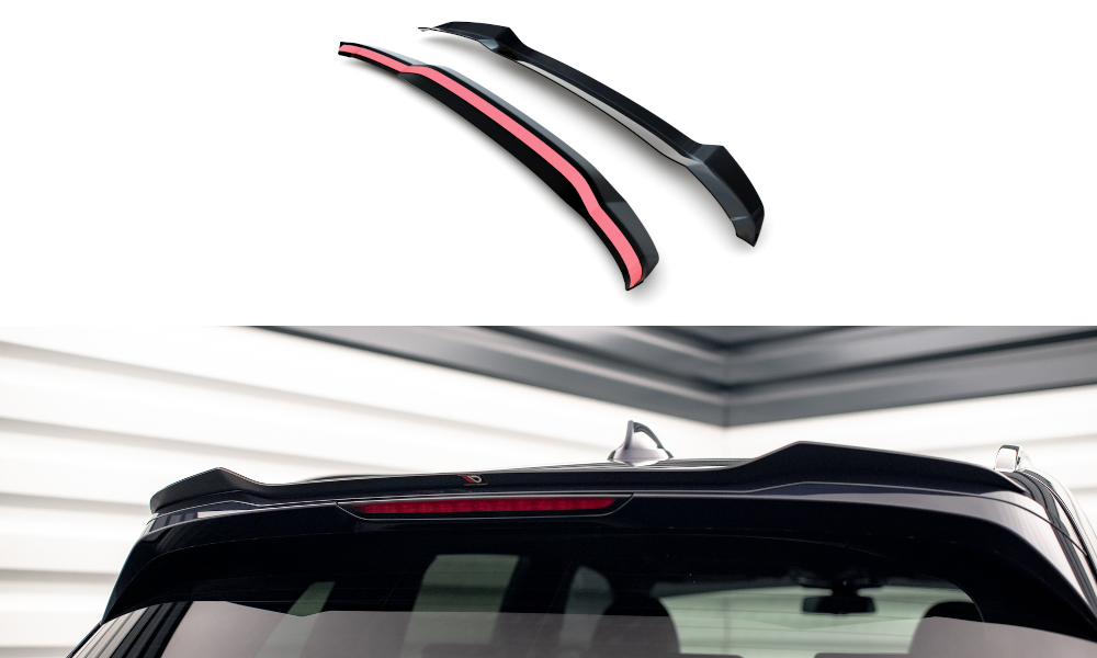 Spoiler BMW X3 M Pakket / M40D / M40i  G01 Maxton Glans Zwart