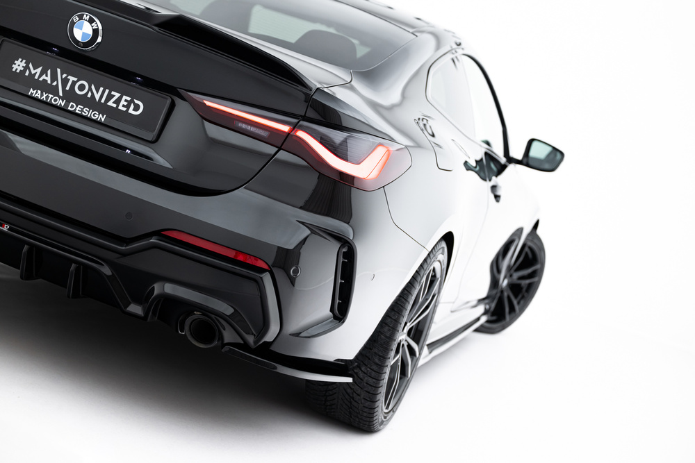 Achterzij Spoilers V.7 BMW 4 M-Pack G22 / G23 / G22 Facelift / G23 Facelift Maxton