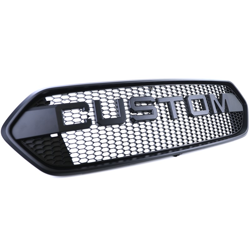 Grill Ford Transit Custom Facelift Honingraad Opschrift