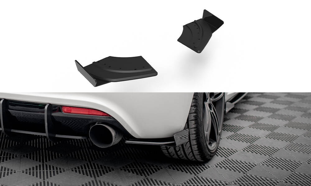 Zijdiffuser met Canards Street Pro Volkswagen Scirocco R Maxton