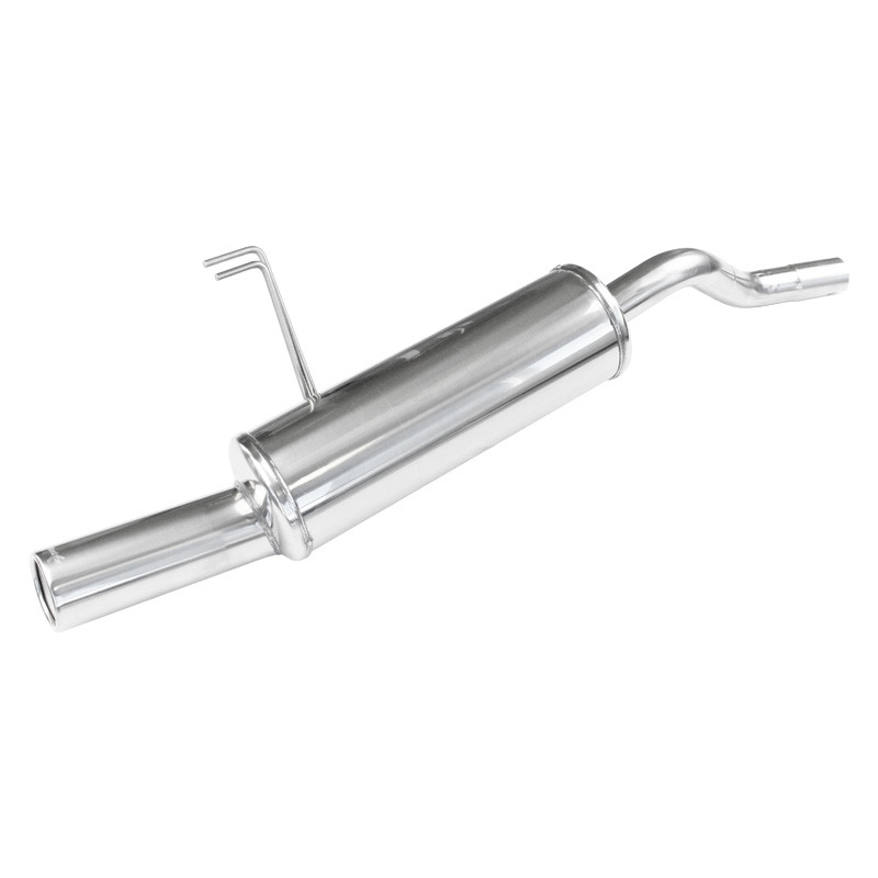 100% RVS Sportuitlaat  Lancia Y 1.3 MJET (75pk) 9/2006- 80mm