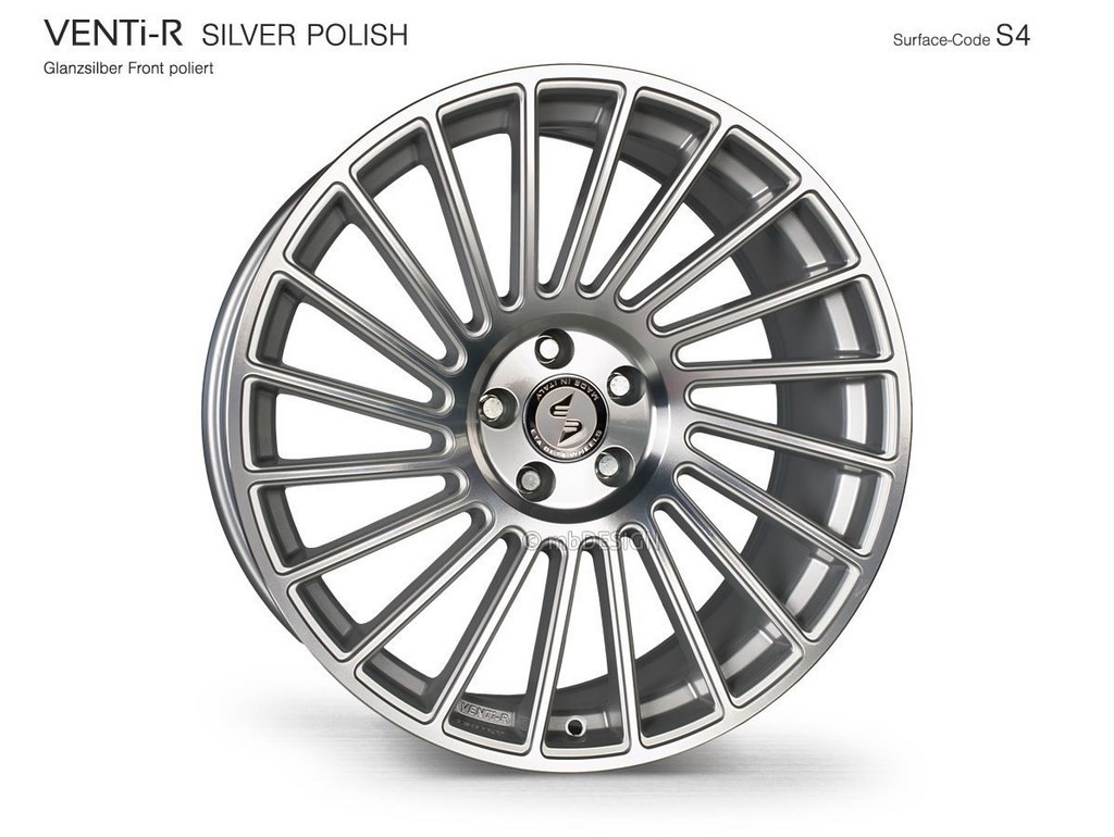 EtaBeta VENTi-R DC 10,5x20 5x120 ET35 Silver Polish