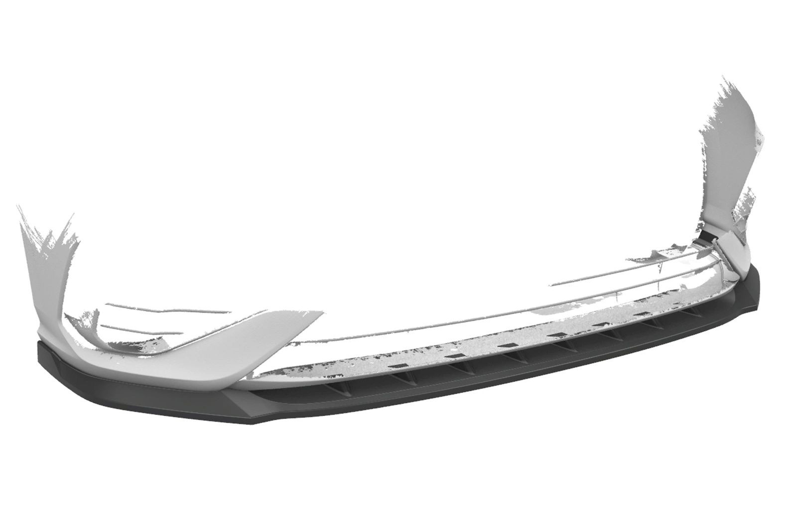 Achterspoiler Opel Corsa F glans zwart 2019–