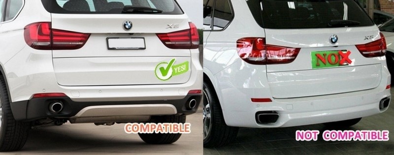 Dissusor BMW X5 F15 M-Tech V8 Design