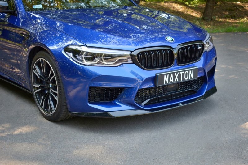 Voorspoiler BMW M5 F90 V.1 Glanzend Zwart
