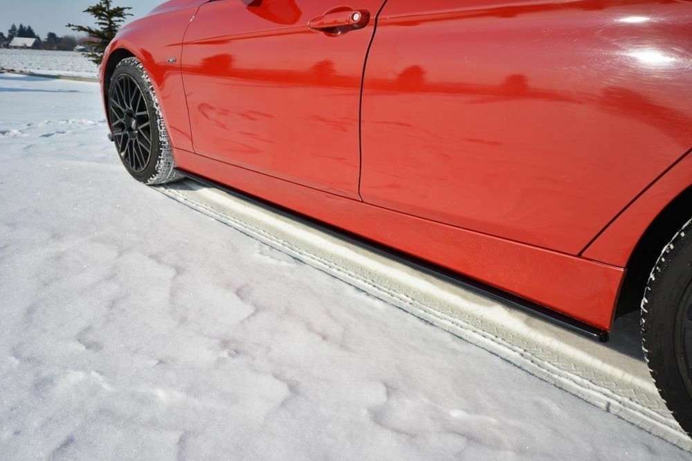 Zijskirts Diffusor BMW 3 Serie F30 11-15 Glossy Black
