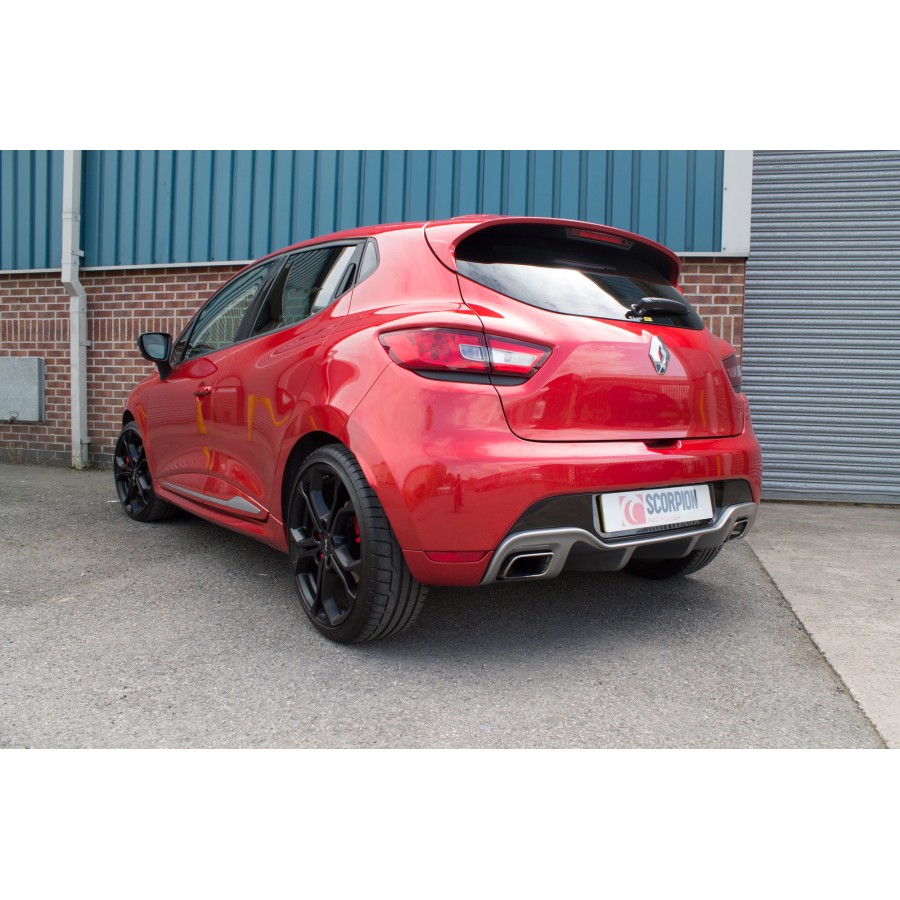 Renault Clio IV RS, Typ X98, 2013=> Remus Einddemper Centre, Bui