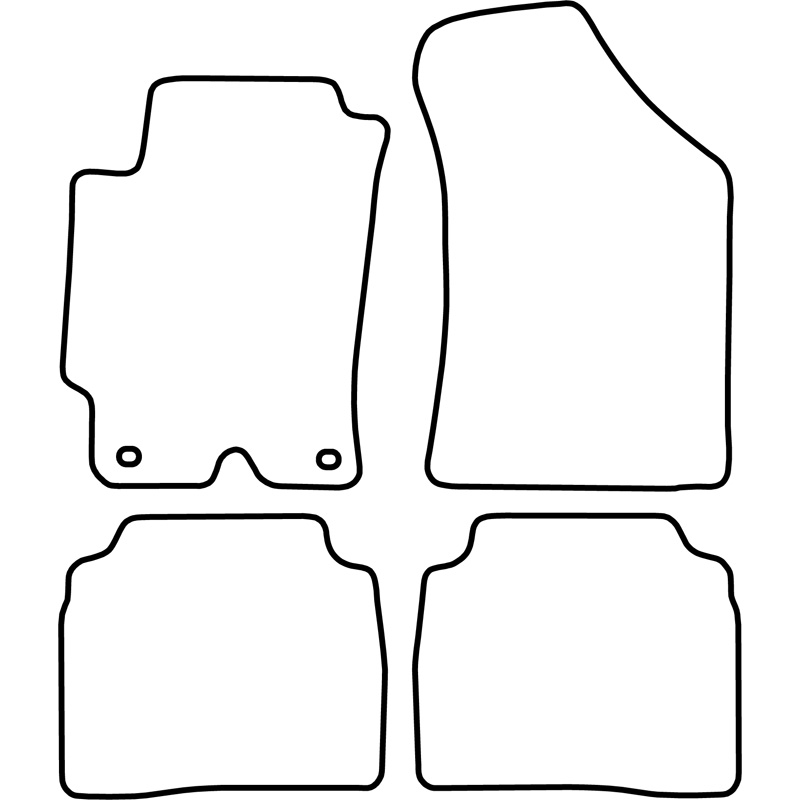 Automatten Hyundai Elantra 00-