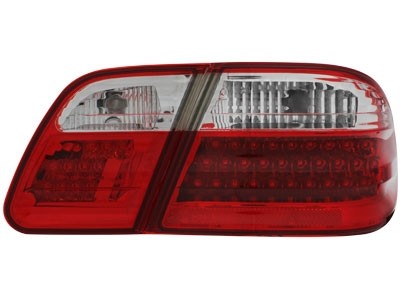 Luces traseras Mercedes E-Class W210 95-02 LED rojo/blanco
