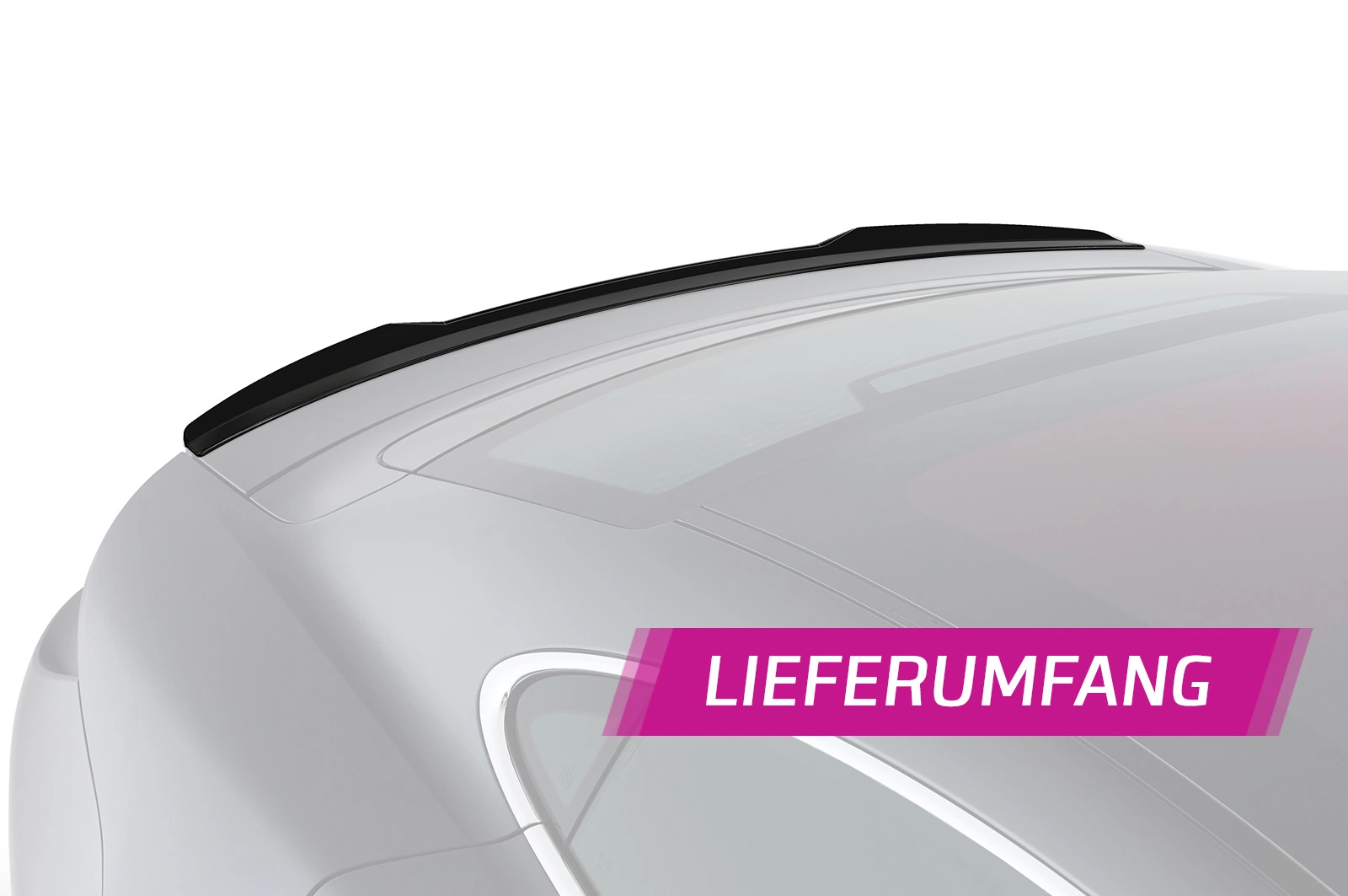 Achterspoiler Porsche Taycan Glans Zwart 2019 – CSR Automotive