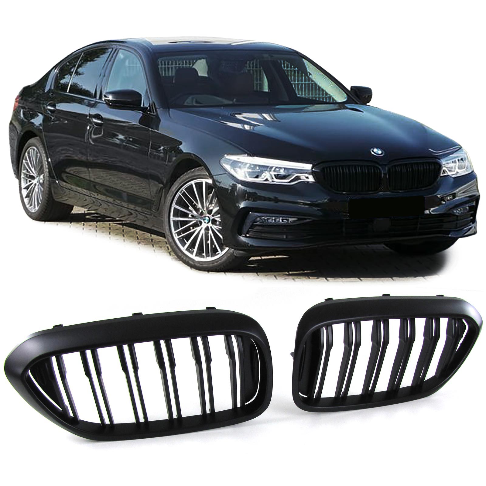 ABS Achterbumper beschermlijst BMW 5-Serie G30 Sedan M-Sport 10/