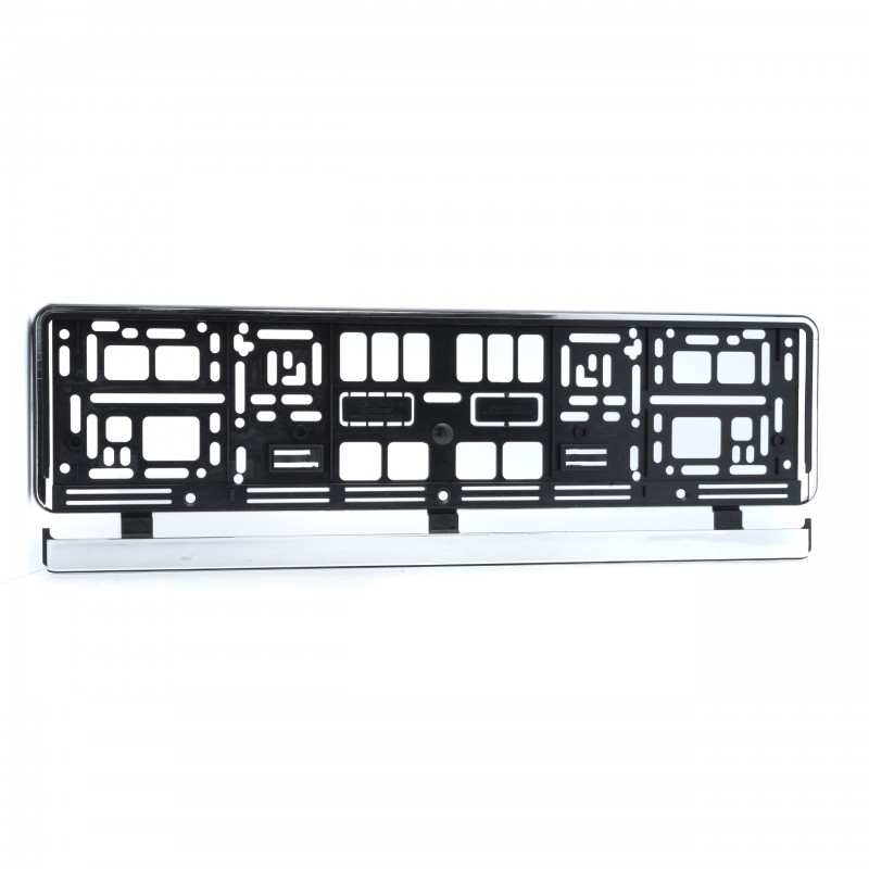 EPF04 LICENSE PLATE FRAME - SILVER