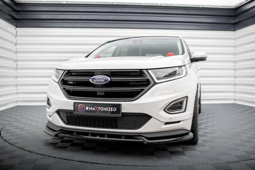 Voorspoiler Ford Edge Maxton Glans Zwart