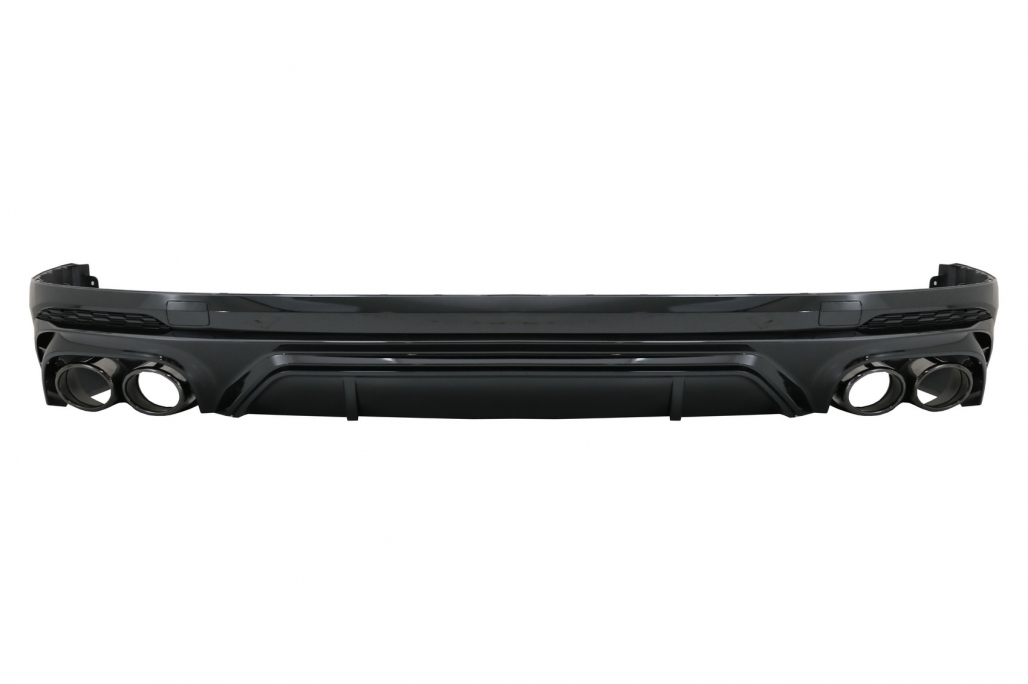 Diffuser SQ5 look Audi Q5 SUV FY S-Line (2017-2021) Zwart