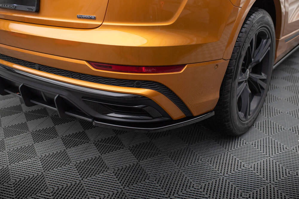 Zijdiffuser Audi Q8 S-Line Maxton Glans Zwart