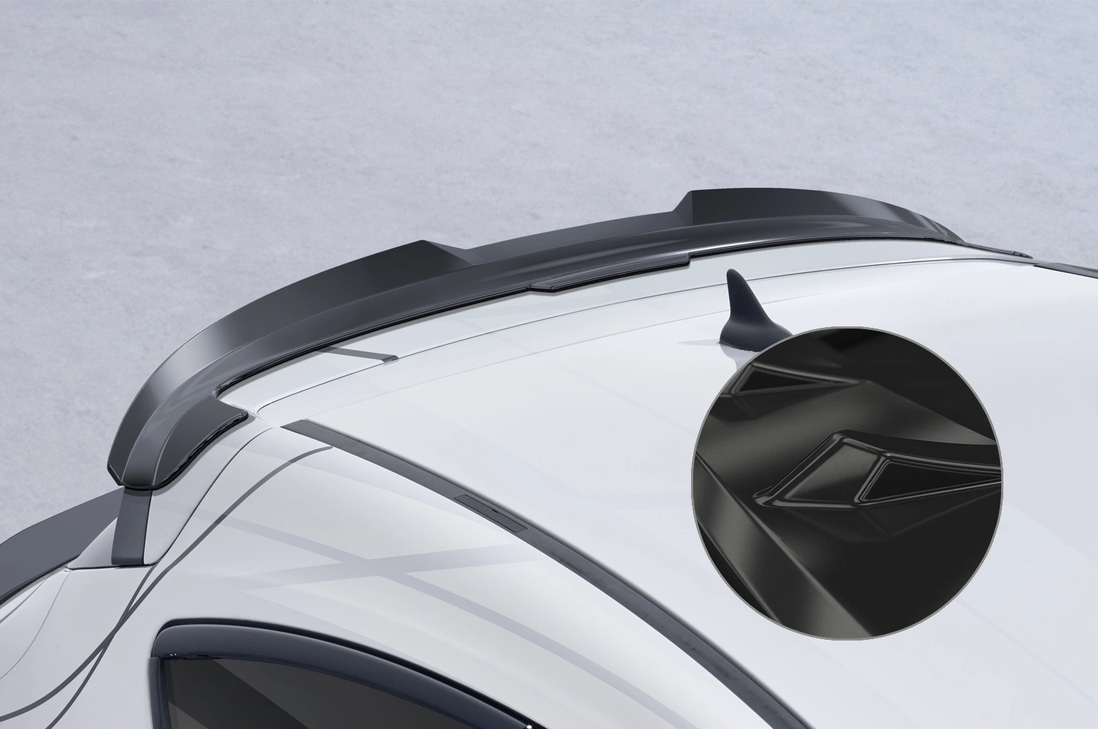 Achterspoiler Opel Astra J GTC OPC-Line glans zwart
