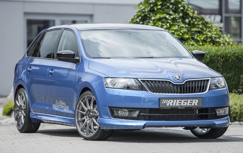 Spoilerlip Rieger Skoda Rapid NH
