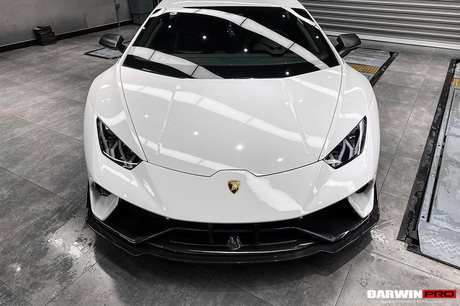 Lamborghini Huracan LP610/LP580 BKSS Style Deels Carbon Front Bumper w/ Lip 2015-2020