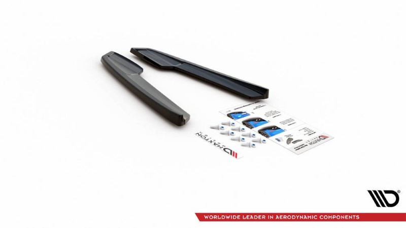 Zijdiffuser V.1 Audi RS6 / RS7 C8 Maxton Glanzend Zwart