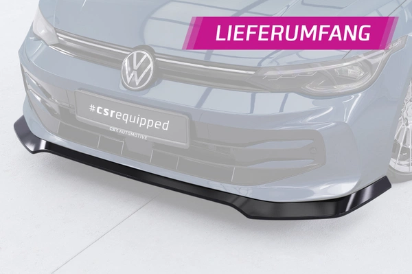Voorspoiler | Bekerspoilerlip met ABE voor VW Golf 8