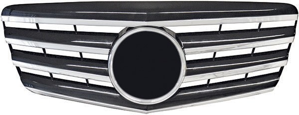 Grill KPL. DB W211 06-09 chrome/black