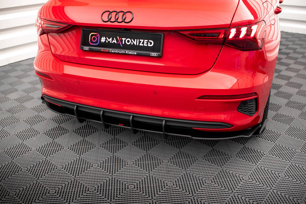 Diffuser met Canards Street Pro Audi A3 8Y Sportback Maxton