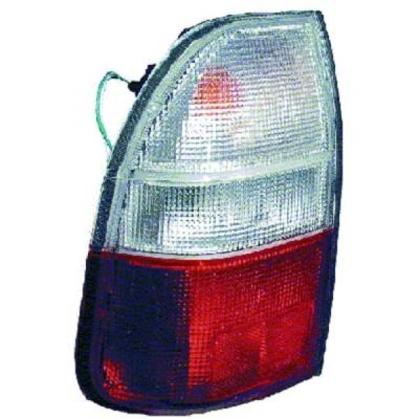 Achterlicht links L200. 01-06 WIT/ROOD