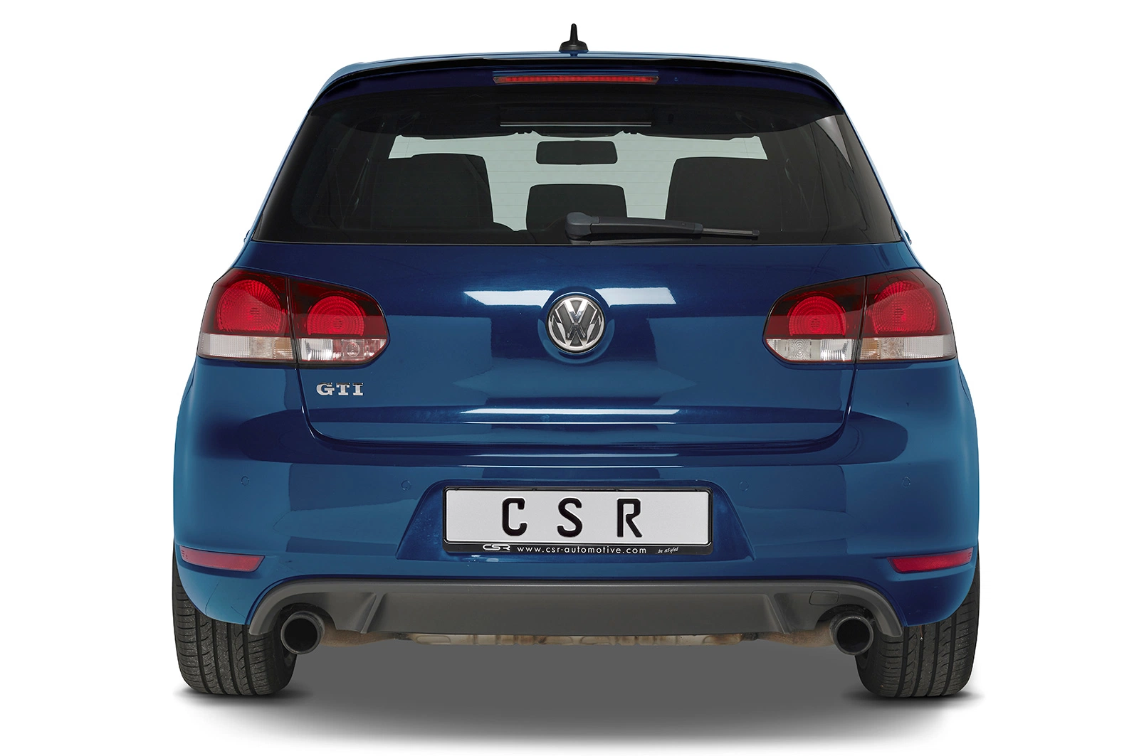 Achterspoiler VW Golf 6 GTI / GTD / R / R-Line Glans Zwart – CSR Automotive – 2008–2012