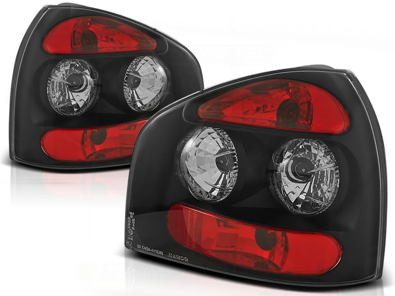 Taillights Audi A3 8L 96-00 clear / black