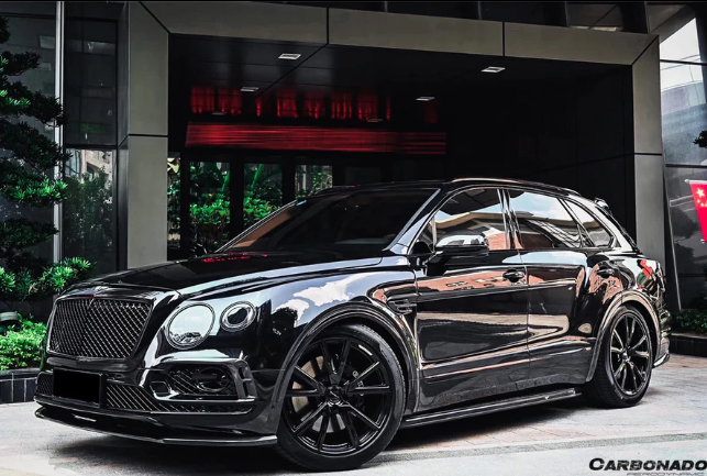 Bentley Bentayga OD Style Carbon Fiber Voorspoiler 2016-2019