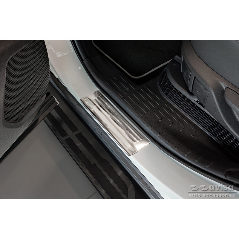 RVS Instaplijsten  Toyota Highlander XU70 2020- 'Hybrid' - 4-delig