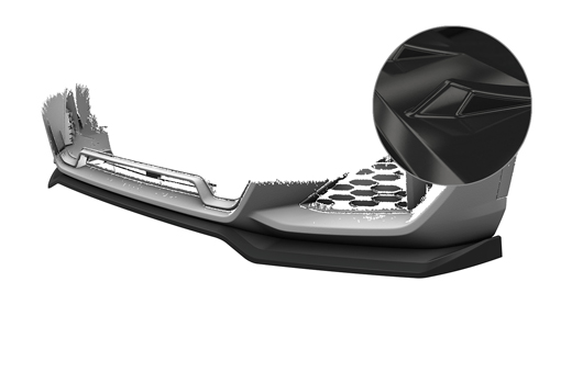 Voorspoiler BMW X1 U11 M pakket