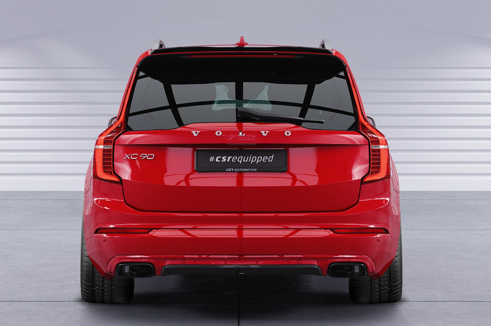 Achterspoiler Volvo XC90 (2e Gen) Glans Zwart (2015 - heden)
