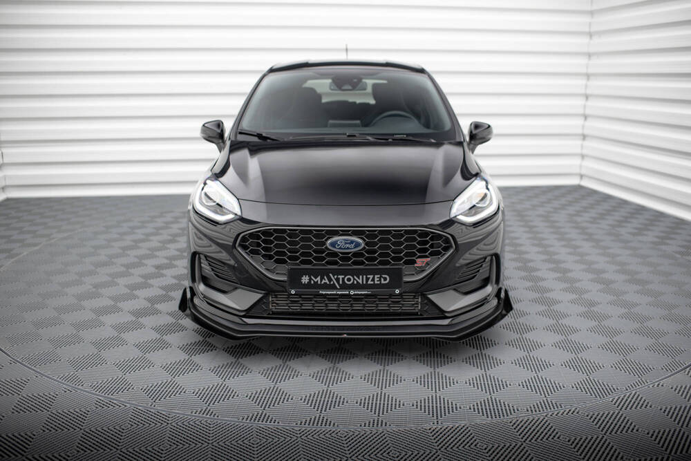 Voorspoiler met Canards Ford Fiesta ST / ST Line Mk8 FL Maxton Street Pro