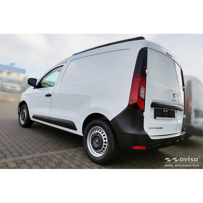RVS Achterbumperprotector  Renault Express Furgon 2021- 'Ribs'