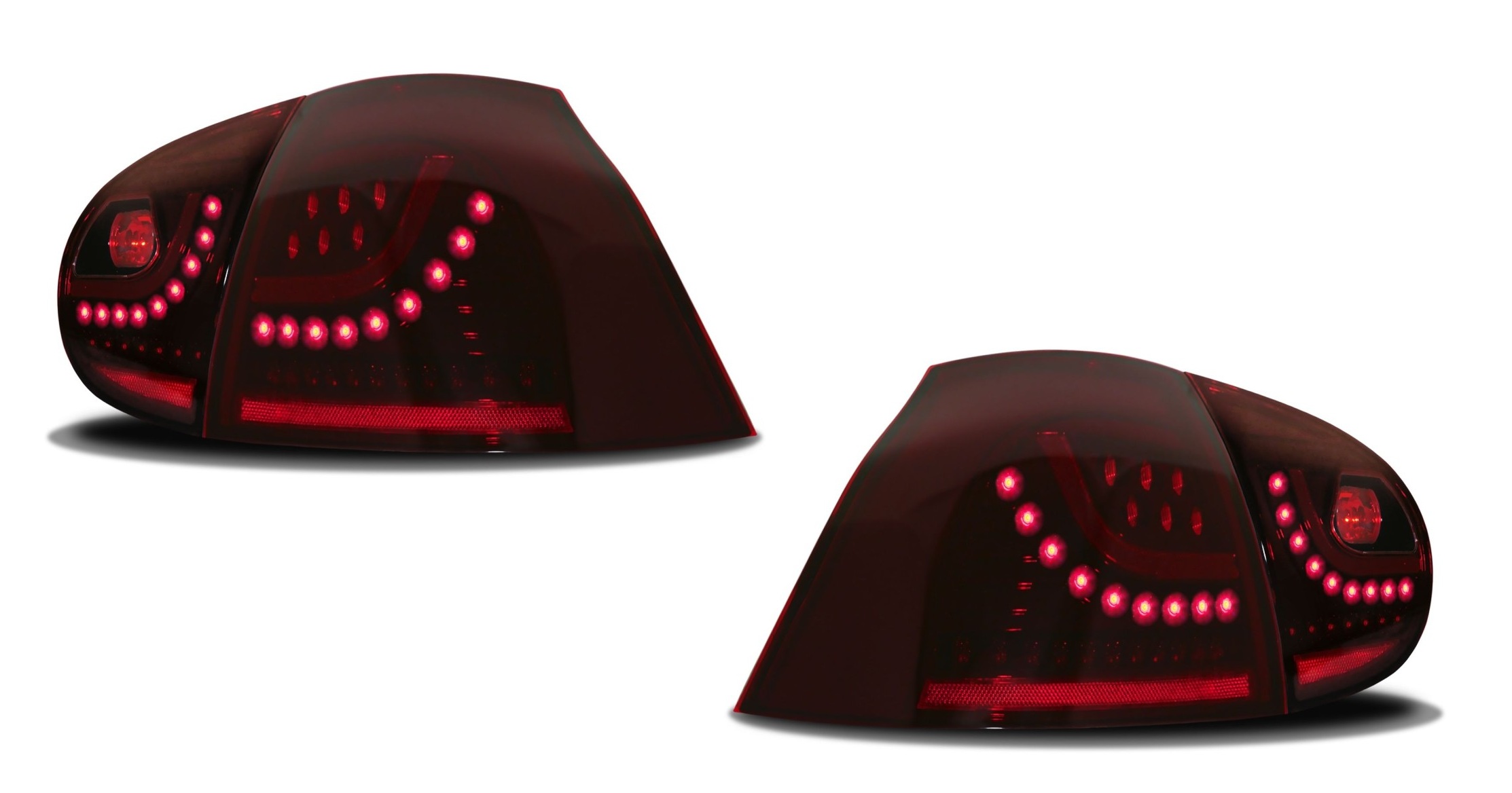 Taillights VW Golf V LED urban style LED Kersen-red