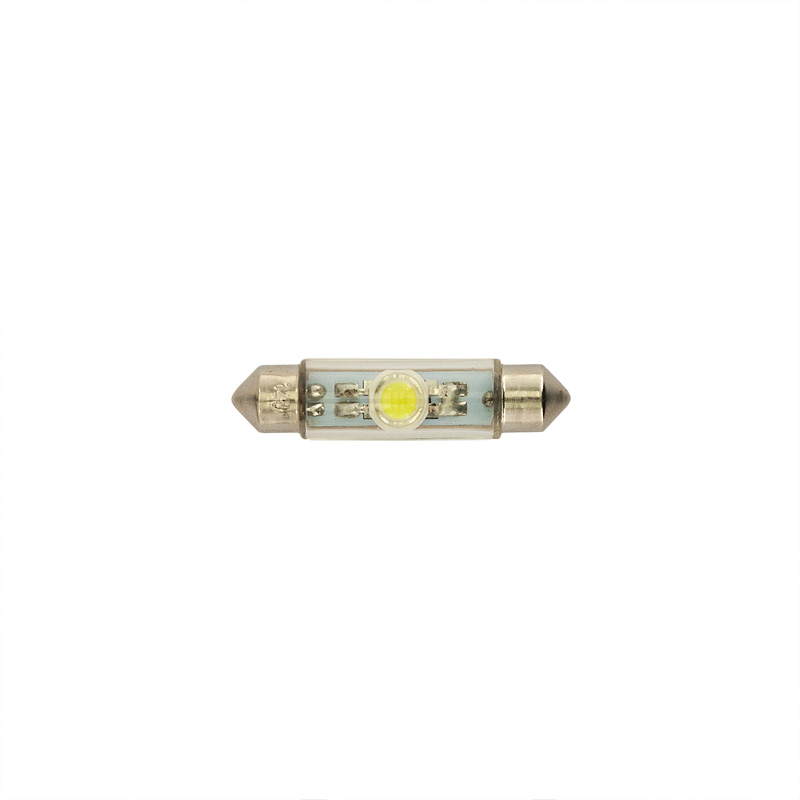 Festoon LED Lamp 12V Xenon-Optiek Wit 10x42mm, per stuk