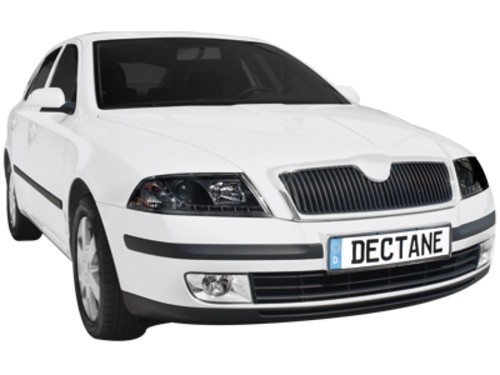 Faros Skoda Octavia 05-09 Dayline Los ojos del Diablo HID negro
