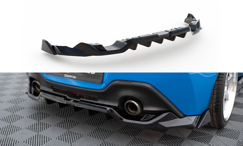 Diffuser V.3 Toyota GR86 Maxton Glans Zwart
