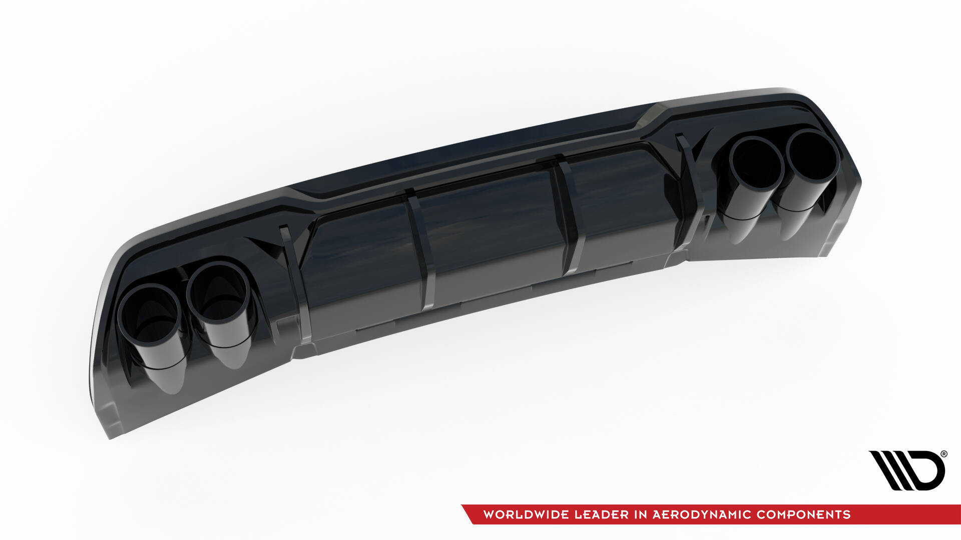 Diffuser Cupra Formentor Maxton Glans Zwart met Zwarte Sierstukken